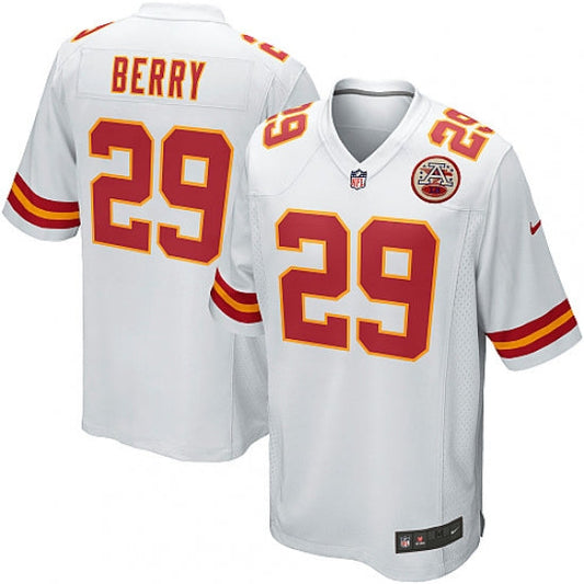 Men's Kansas City Chiefs Eric Berry Game Jersey White