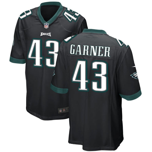 Mekhi Garner Philadelphia Eagles Nike Alternate Game Jersey - Black