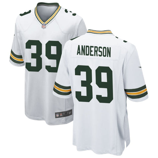 Zayne Anderson Green Bay Packers Nike Game Jersey - White