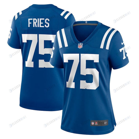 Will Fries 75 Indianapolis Colts Women Game Jersey - Royal