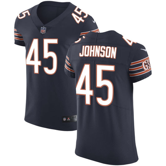 Buddy Johnson Chicago Bears Nike Vapor Untouchable Elite Jersey - Navy