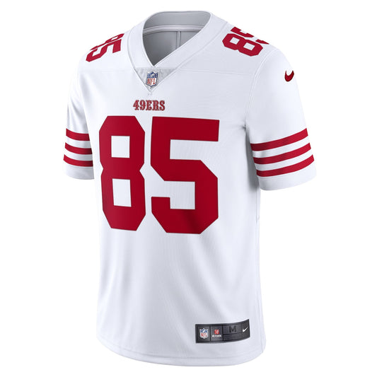 Men's George Kittle Nike 49ers Alternate Vapor Limited Jersey - White