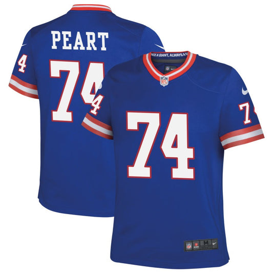 Matt Peart New York Giants Nike Youth Classic Game Jersey - Royal