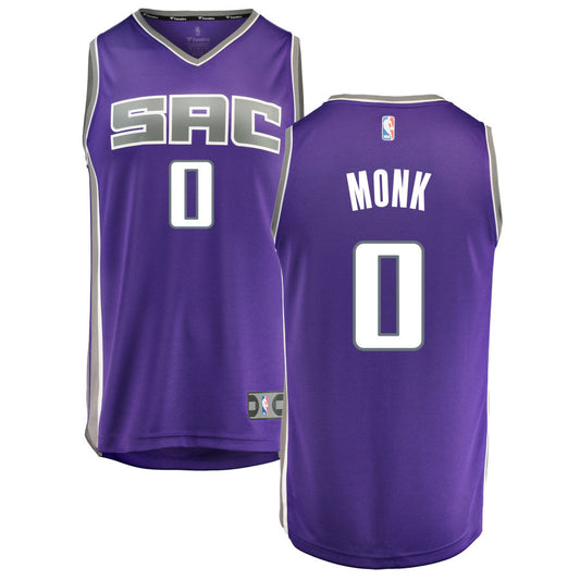 Malik Monk Sacramento Kings Fanatics Branded Fast Break Replica Jersey Purple - Icon Edition