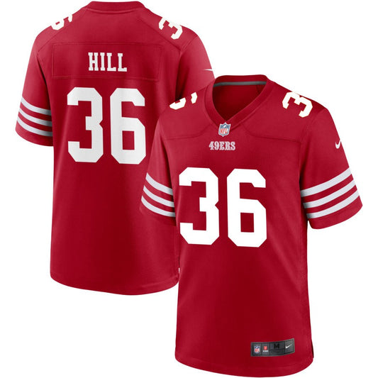 Brian Hill San Francisco 49ers Nike Jersey - Scarlet