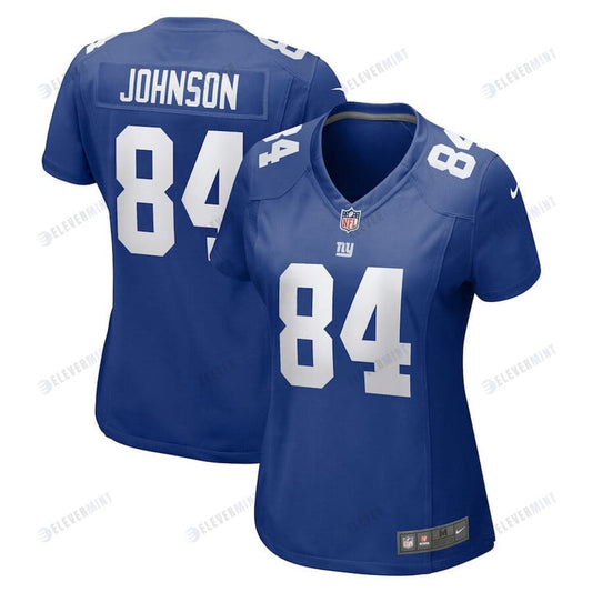 Marcus Johnson New York Giants Women's Home Game Player Jersey - Royal