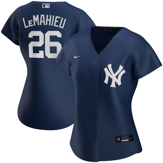 Women's DJ LeMahieu Nike Yankees Alternate Replica Jersey - Navy