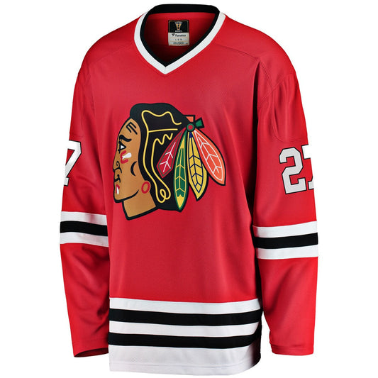 Men's Jeremy Roenick Fanatics Blackhawks Premier Breakaway Retired Jersey - Red