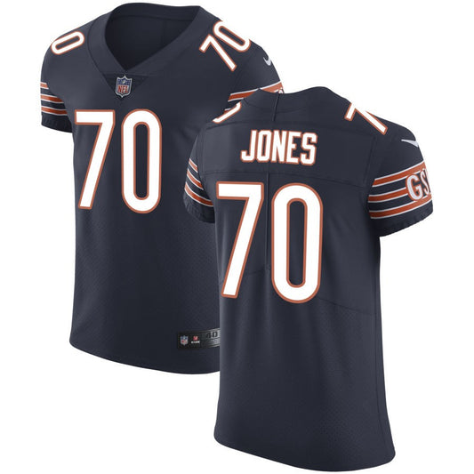 Braxton Jones Chicago Bears Nike Vapor Untouchable Elite Jersey - Navy