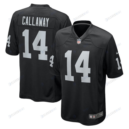 Marquez Callaway 14 Las Vegas Raiders Men Team Game Jersey - Black