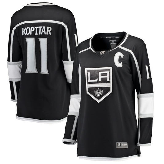 Women's Anze Kopitar Fanatics Kings Home Breakaway Jersey - Black