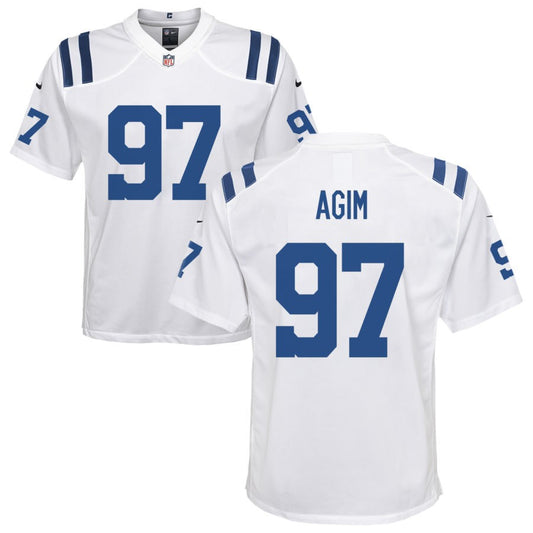 McTelvin Agim Nike Indianapolis Colts Youth Game Jersey - White