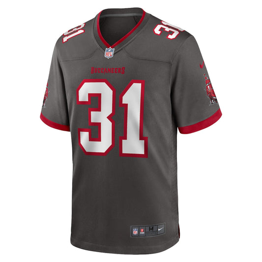 Men's Antoine Winfield Jr. Nike Buccaneers Throwback Game Jersey - Grey