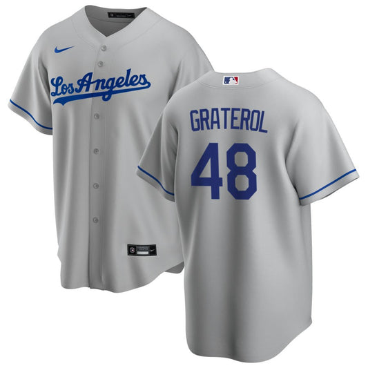 Brusdar Graterol Los Angeles Dodgers Nike Road Replica Jersey - Gray