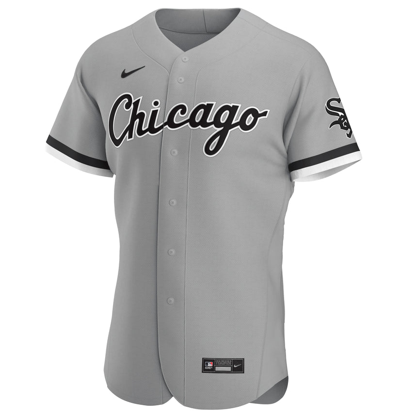 Men's Chicago White Sox Gray Road Authentic Official Team Jersey