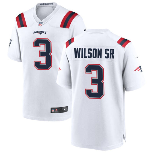 Mack Wilson Sr New England Patriots Nike Game Jersey - White