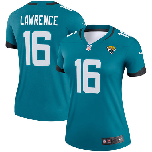 Women's Jacksonville Jaguars Trevor Lawrence Legend Jersey Teal