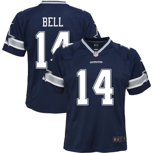 Markquese Bell Dallas Cowboys Nike Youth Game Jersey - Navy