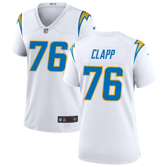 Will Clapp Nike Los Angeles Chargers Women's Game Jersey - White