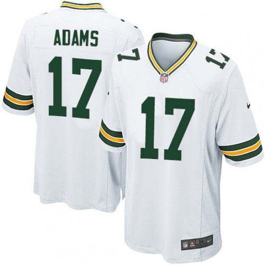 Men's Green Bay Packers Davante Adams Game Jersey White