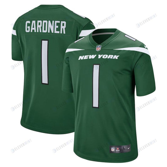 Ahmad Sauce Gardner 1 New York Jets Youth 2022 Draft First Round Pick Game Jersey In Gotham Green