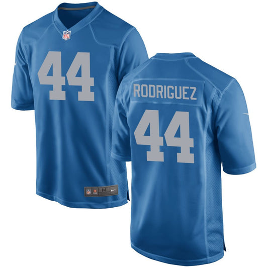 Malcolm Rodriguez Detroit Lions Nike Throwback Game Jersey - Blue