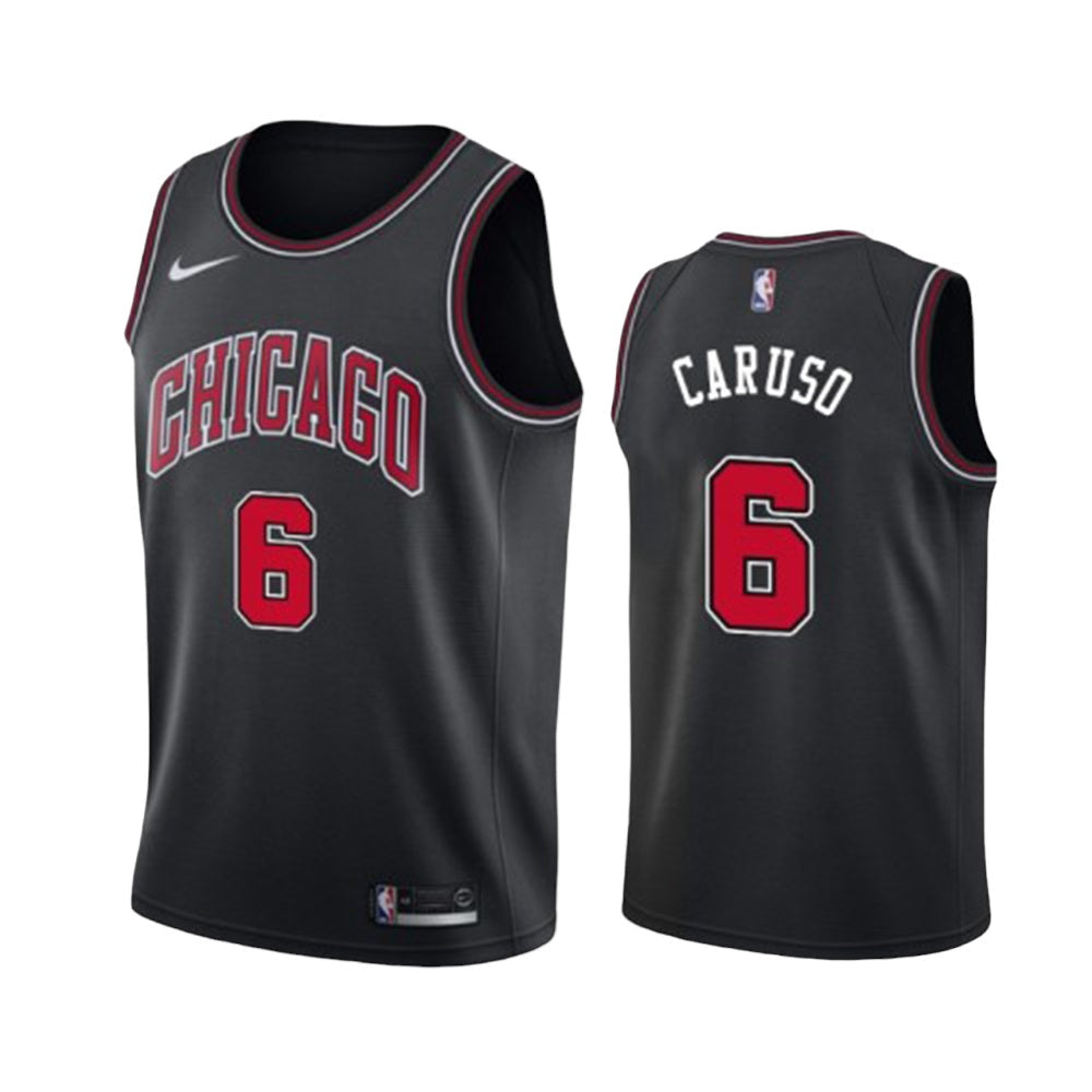 Men's Chicago Bulls Alex Caruso Statement Edition Jersey - Black