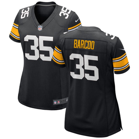 Luq Barcoo Pittsburgh Steelers Nike Women's Alternate Game Jersey - Black