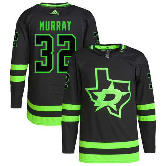 Matt Murray Dallas Stars adidas Alternate Primegreen Authentic Pro Jersey - Black