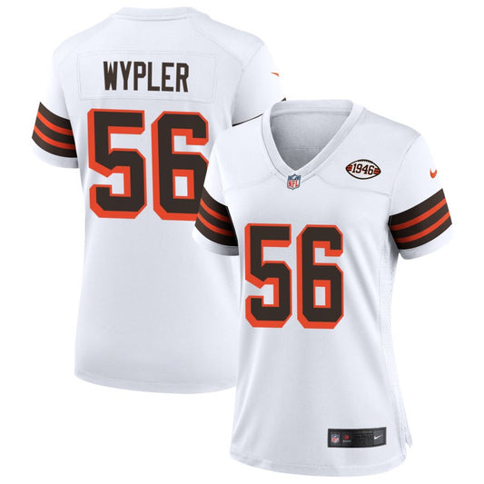 Luke Wypler Cleveland Browns Nike Women's 1946 Collection Alternate Jersey - White