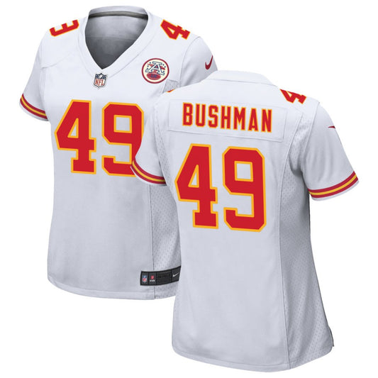 Matt Bushman Kansas City Chiefs Nike Women's Game Jersey - White