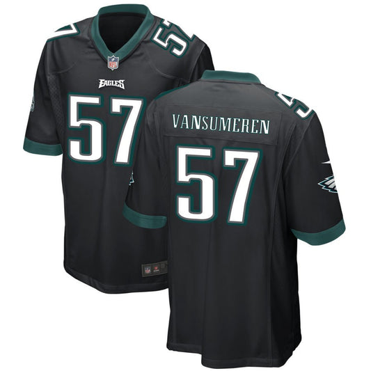 Ben VanSumeren Philadelphia Eagles Nike Alternate Game Jersey - Black