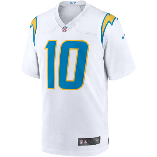 Men's Justin Herbert Nike Chargers Game Jersey - White