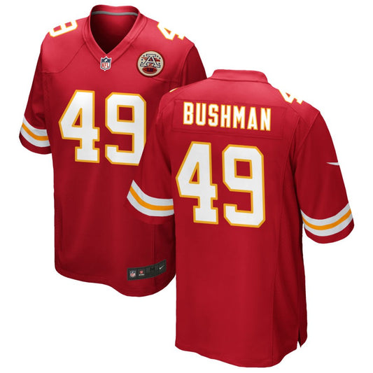 Matt Bushman Kansas City Chiefs Nike Game Jersey - Red