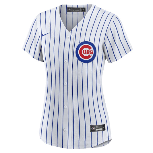 Women's Dansby Swanson Nike Cubs Home Replica Jersey - White