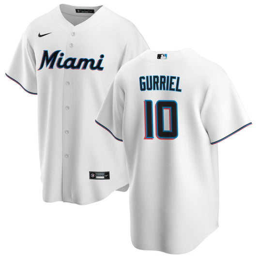 Yuli Gurriel Miami Marlins Nike Home Replica Jersey - White