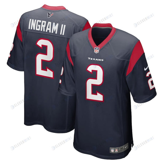 Mark Ingram II 2 Houston Texans Men's Game Jersey - Navy