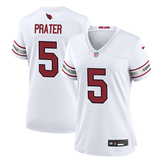 Matt Prater Arizona Cardinals Nike Women's Game Jersey - White