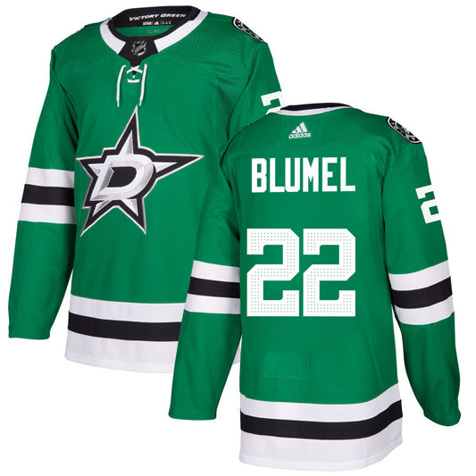 Matej Blumel Dallas Stars adidas Authentic Jersey - Kelly Green