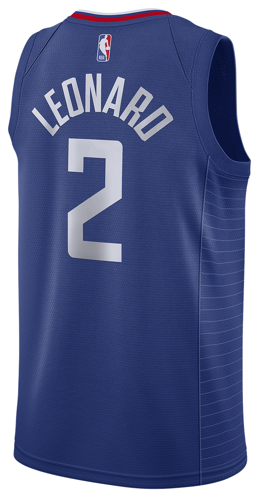 Men's Leonard Kawhi Nike Clippers Swingman Jersey - Blue