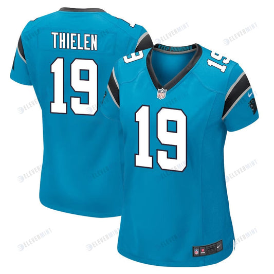 Adam Thielen 19 Carolina Panthers Women Game Jersey - Blue