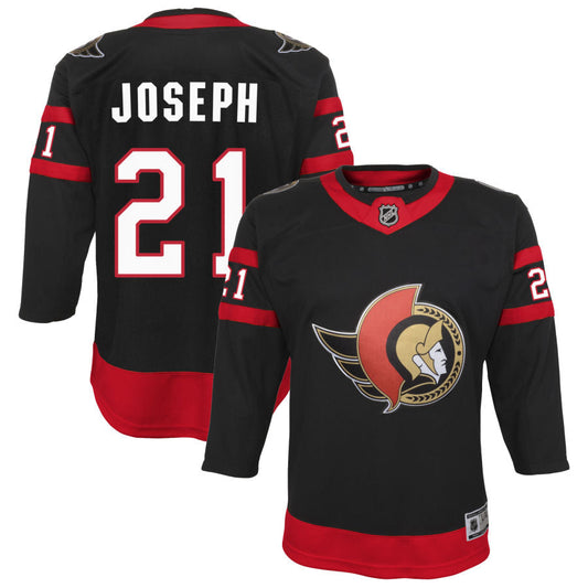 Mathieu Joseph Ottawa Senators Youth Home Premier Jersey - Black