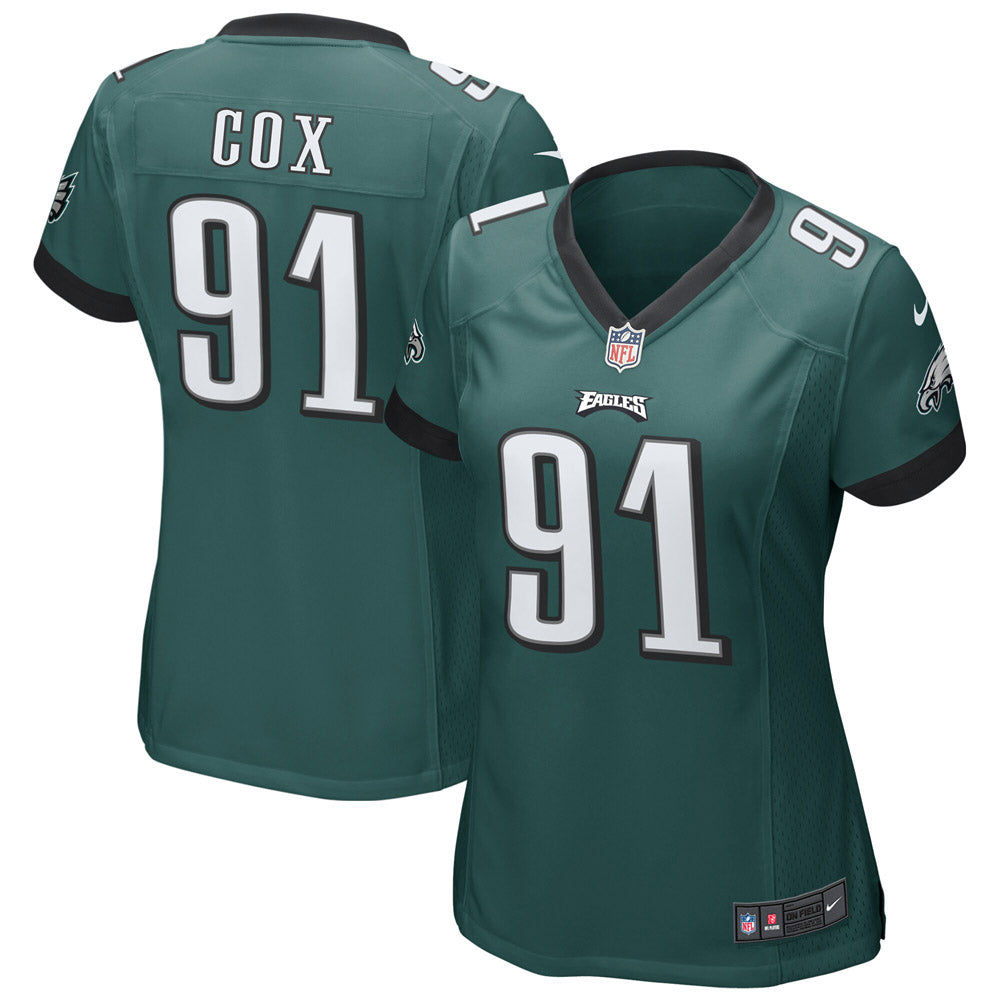 Women's Philadelphia Eagles Fletcher Cox Game Jersey Green