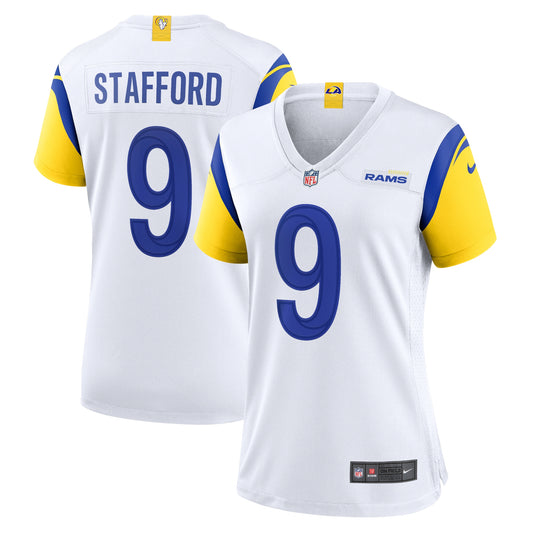 Matthew Stafford Los Angeles Rams Nike Women's Alternate Player Game Jersey - White