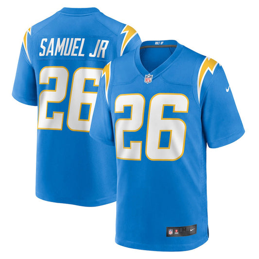 Youth Los Angeles Chargers Asante Samuel Jr. Game Jersey - Powder Blue