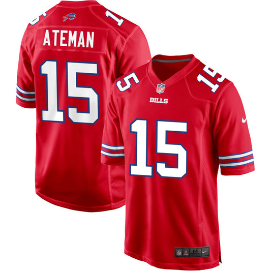 Marcell Ateman Buffalo Bills Nike Alternate Game Jersey - Red