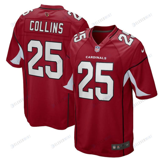 Zaven Collins 25 Arizona Cardinals Men Game Jersey - Cardinal