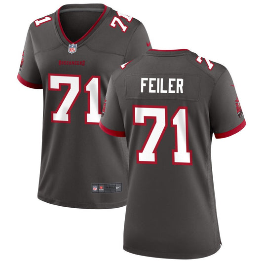 Matt Feiler Tampa Bay Buccaneers Nike Women's Alternate Game Jersey - Pewter