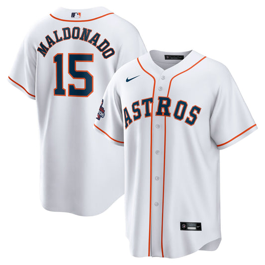 Mart??n Maldonado Houston Astros Nike Home 2022 World Series Champions Replica Player Jersey - White