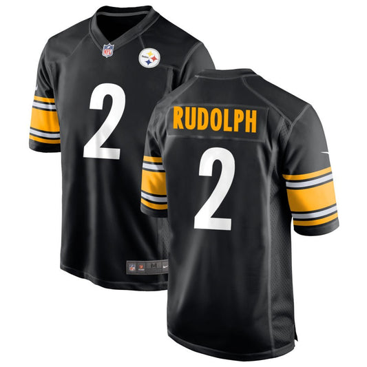 Mason Rudolph Pittsburgh Steelers Nike Game Jersey - Black